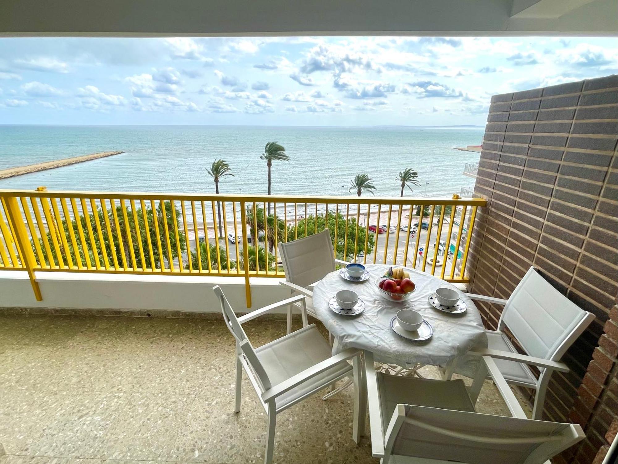 Sunflower Residence First Line By The Sea Santa Pola Ngoại thất bức ảnh