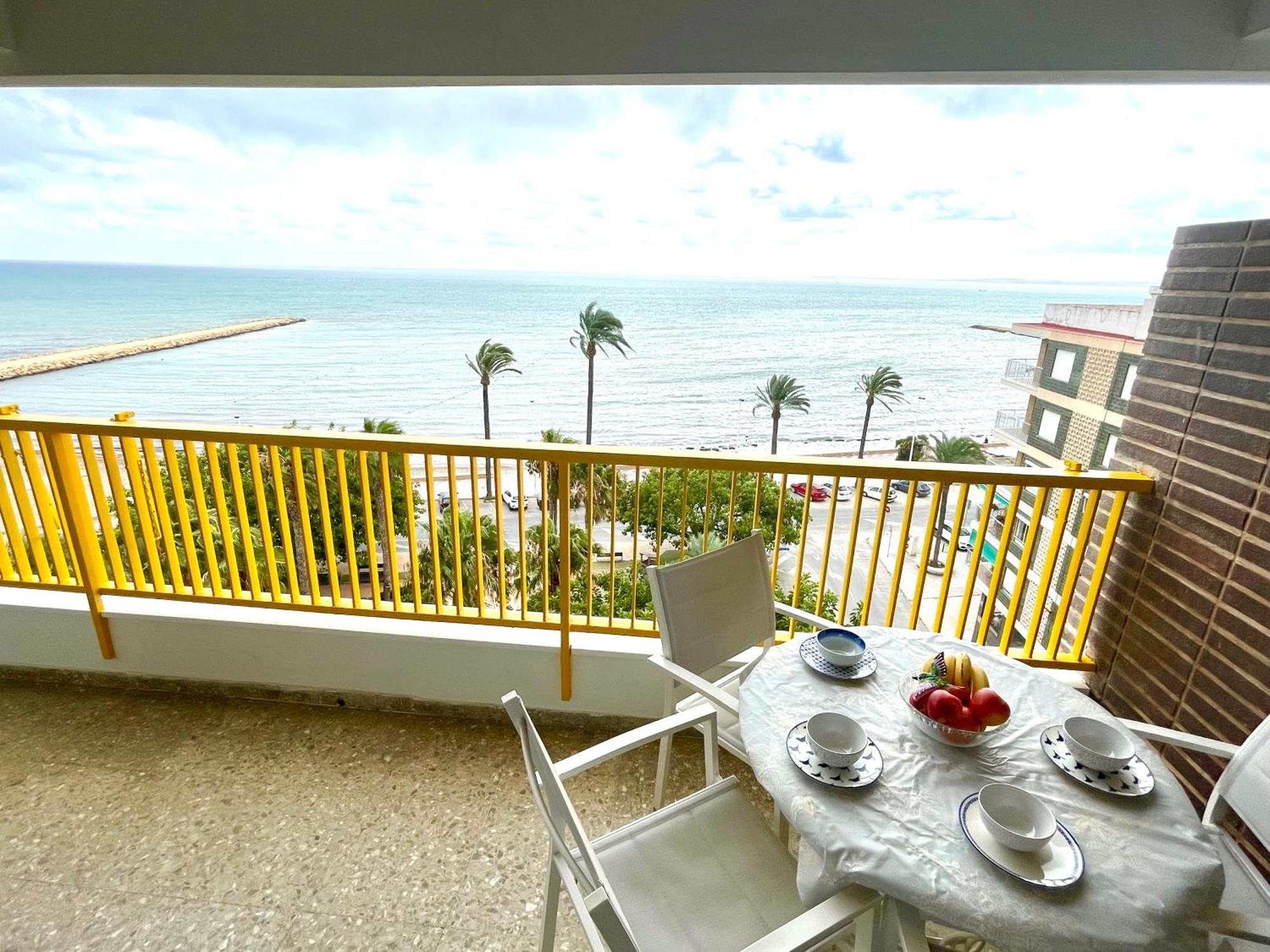 Sunflower Residence First Line By The Sea Santa Pola Ngoại thất bức ảnh