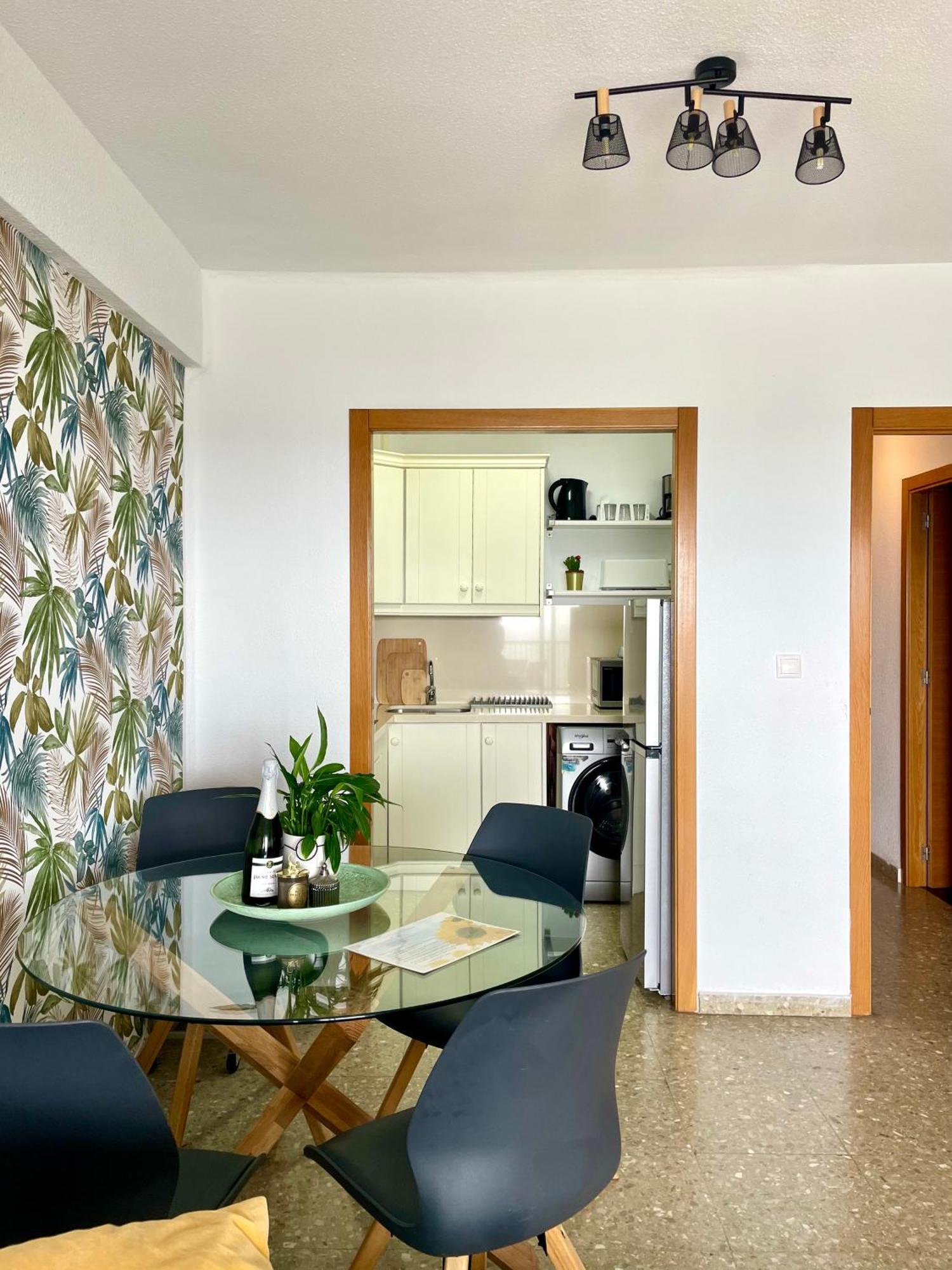 Sunflower Residence First Line By The Sea Santa Pola Ngoại thất bức ảnh