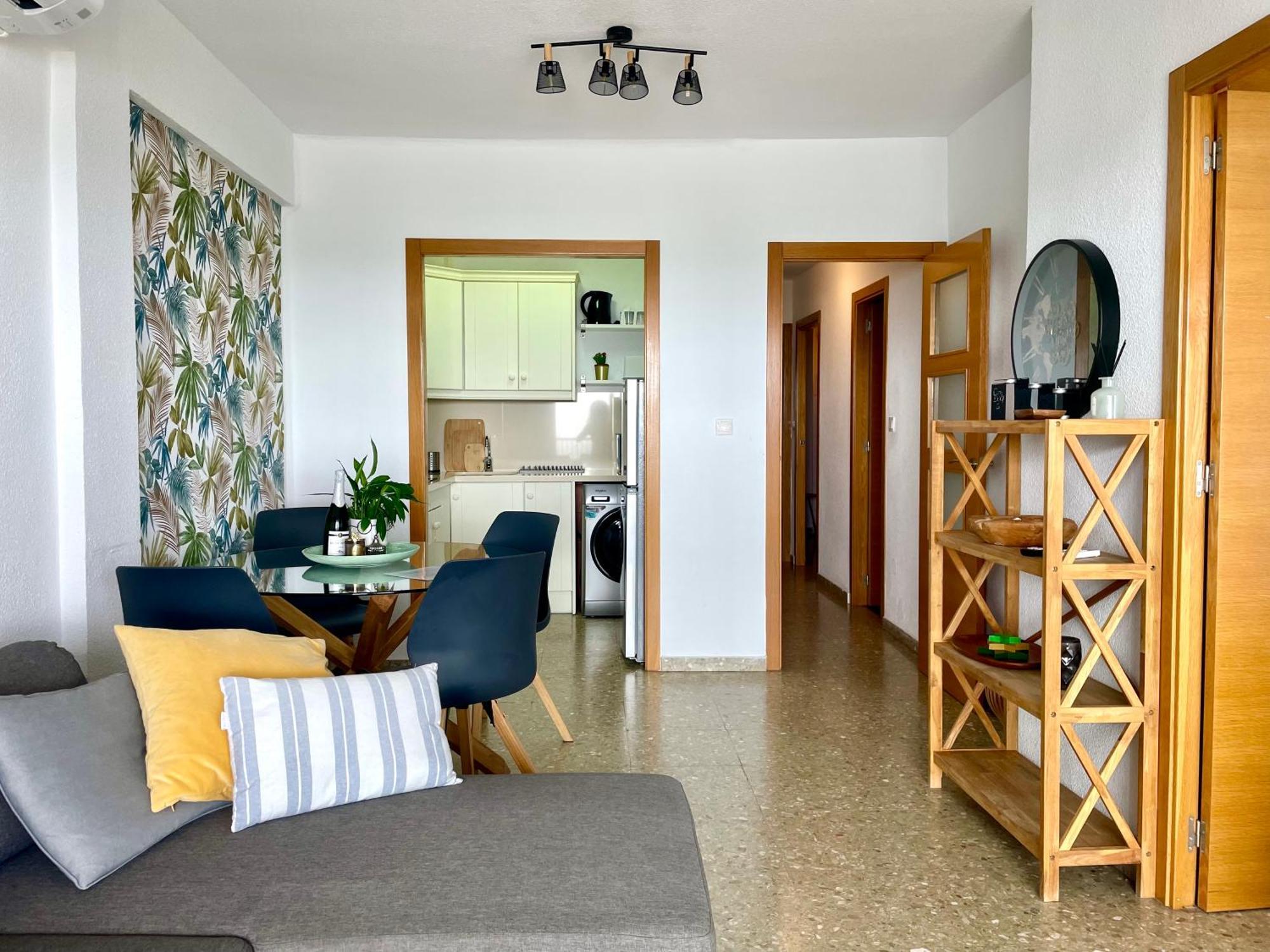 Sunflower Residence First Line By The Sea Santa Pola Ngoại thất bức ảnh